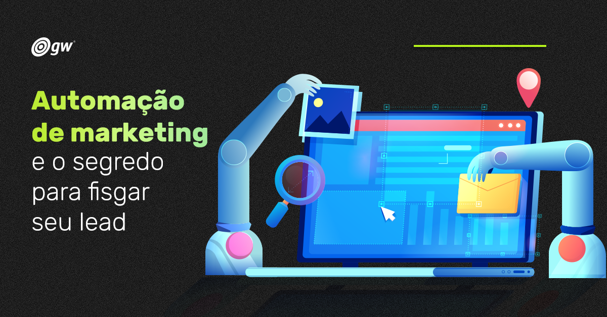 ilustração de uma tela de computador com dois braços imitando robô